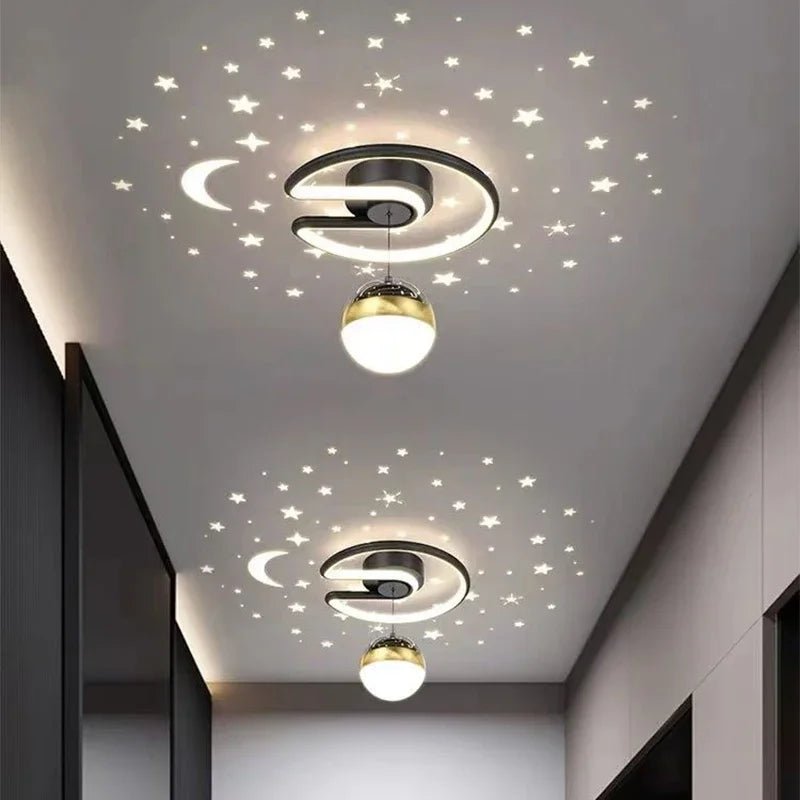 Stylish LED Starry Night Light Fixture
