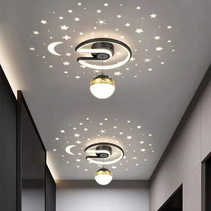 Stylish LED Starry Night Light Fixture