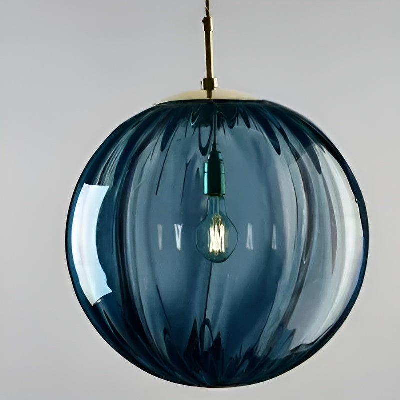 Sleek Glass Globe LED Pendant Lamp