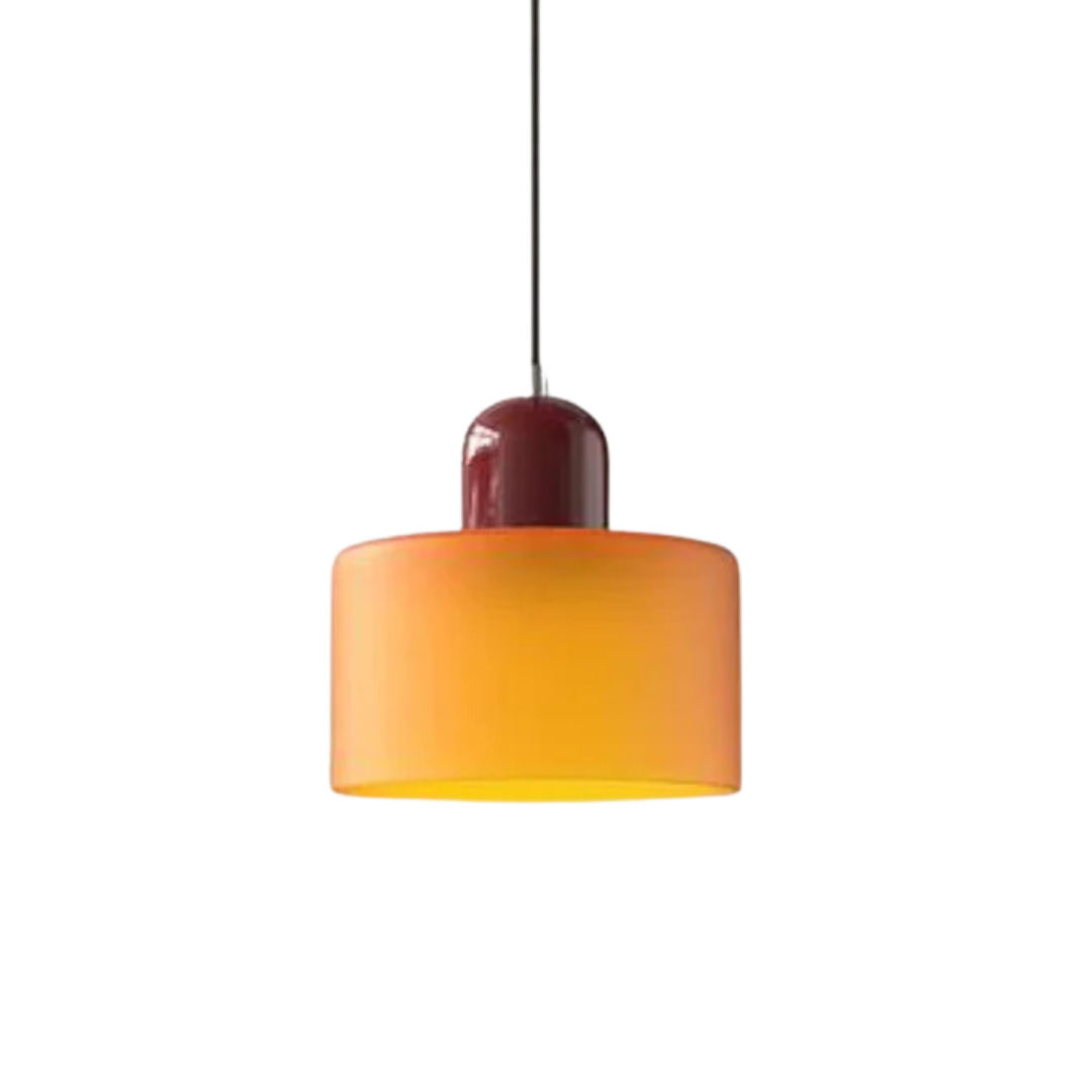 Stylish Round Glass Pendant Light - Cofik