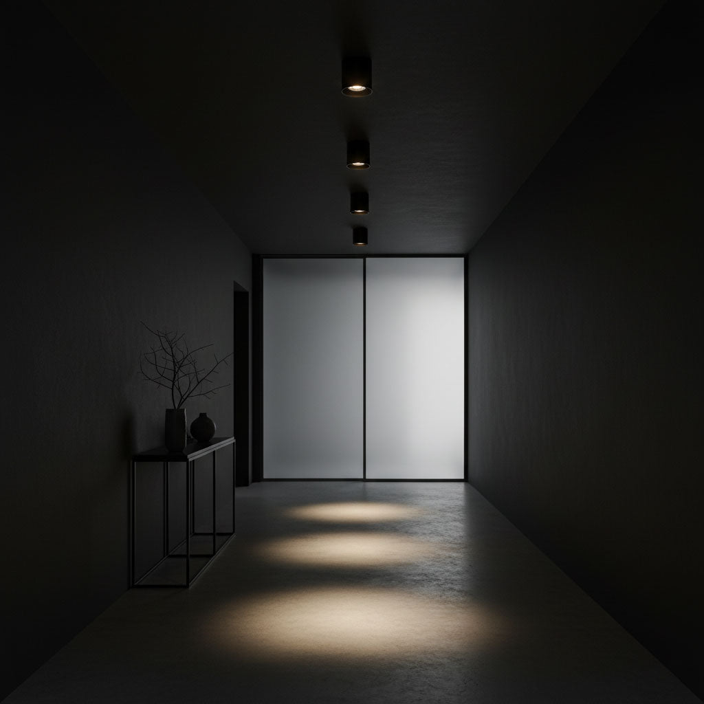 Compact White LED Ceiling Light Fixtures