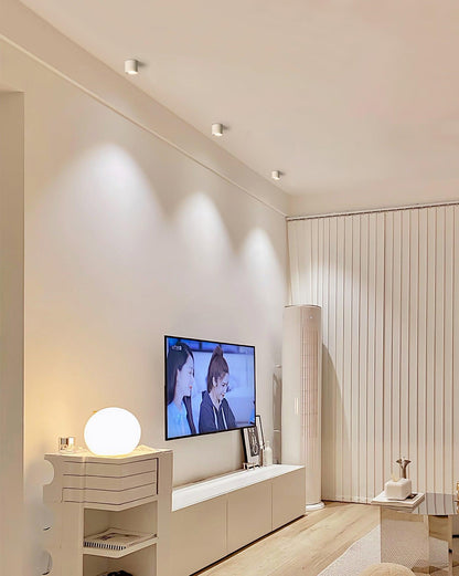 Compact White LED Ceiling Light Fixtures