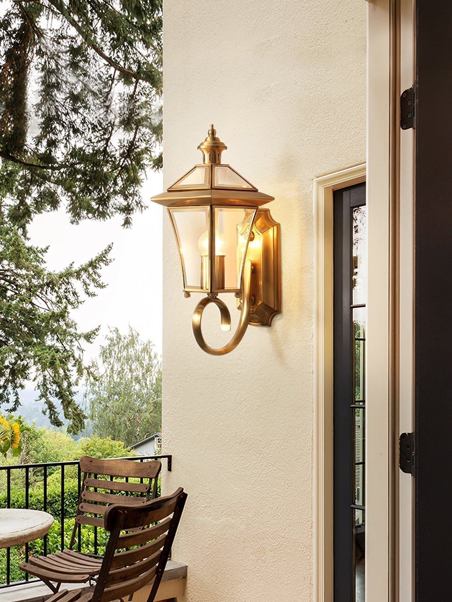 Rustic Outdoor Wall Lanterns
