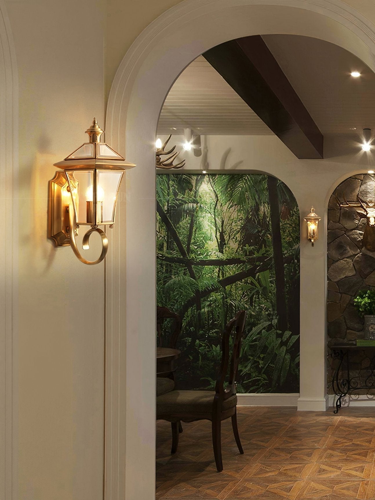 Rustic Outdoor Wall Lanterns