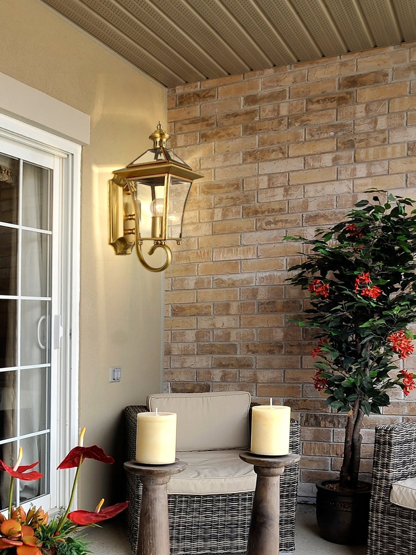 Rustic Outdoor Wall Lanterns