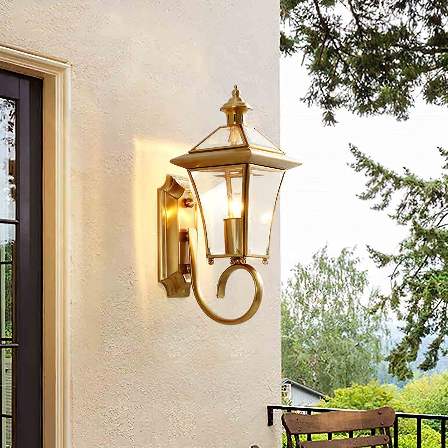 Rustic Outdoor Wall Lanterns