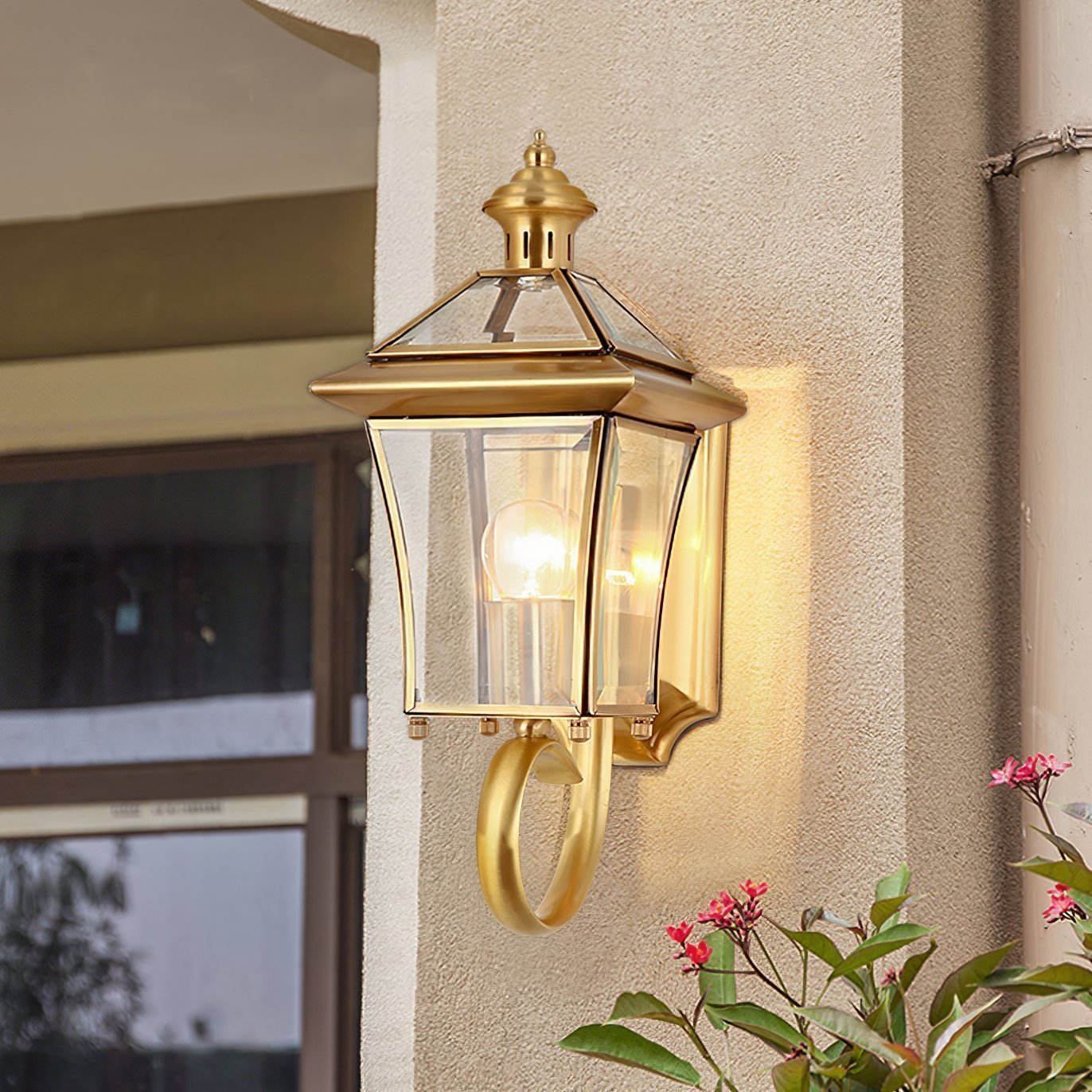 Rustic Outdoor Wall Lanterns - Cofik
