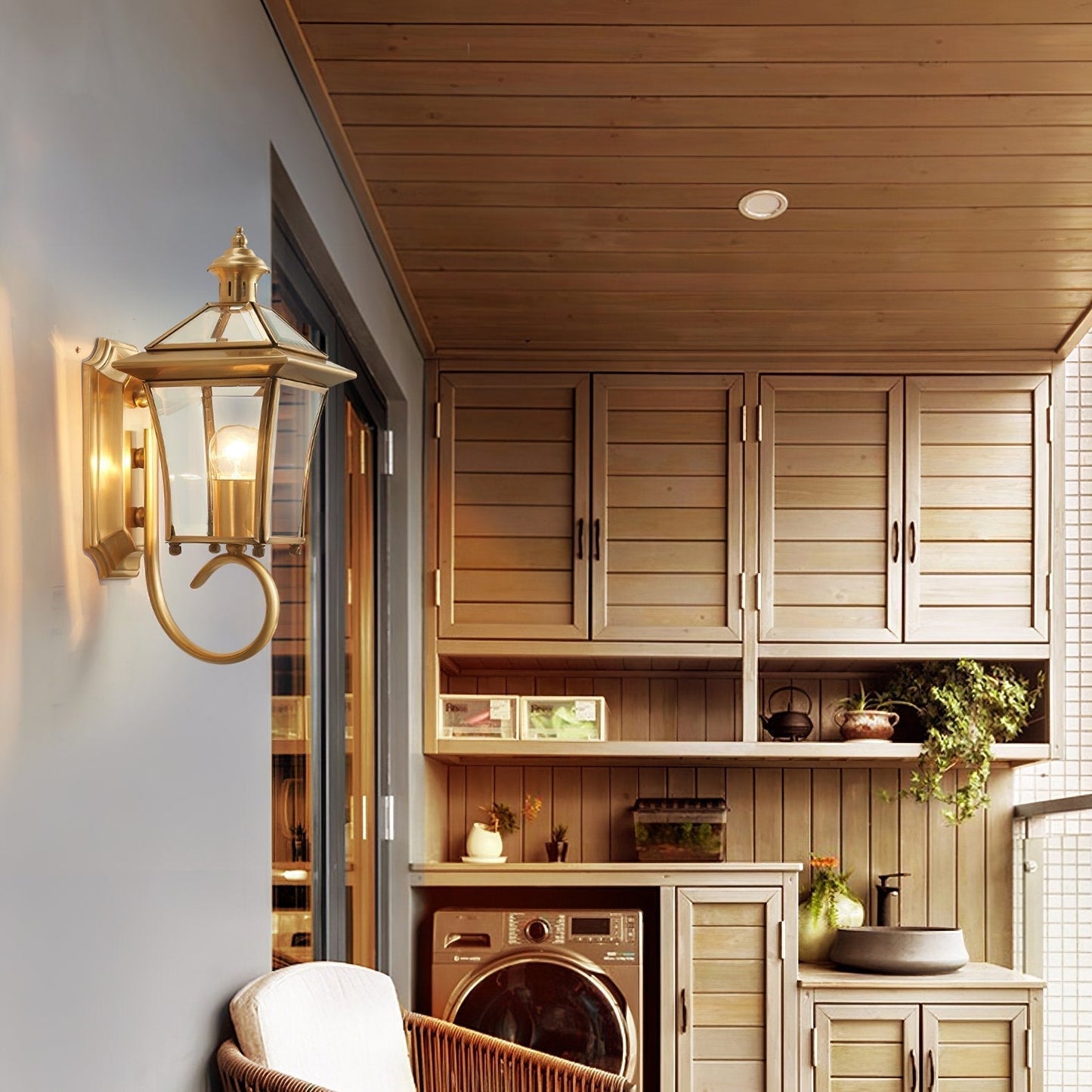 Rustic Outdoor Wall Lanterns