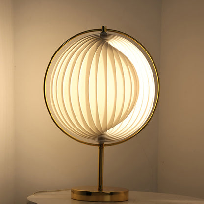 Stylish Moon Glass Desk Lamp