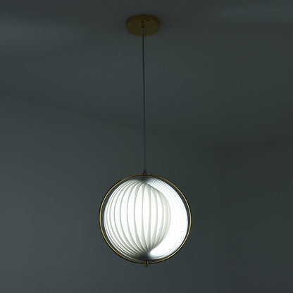 Stylish Moon Glass Desk Lamp