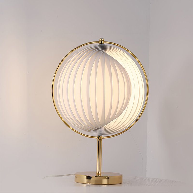 Stylish Moon Glass Desk Lamp