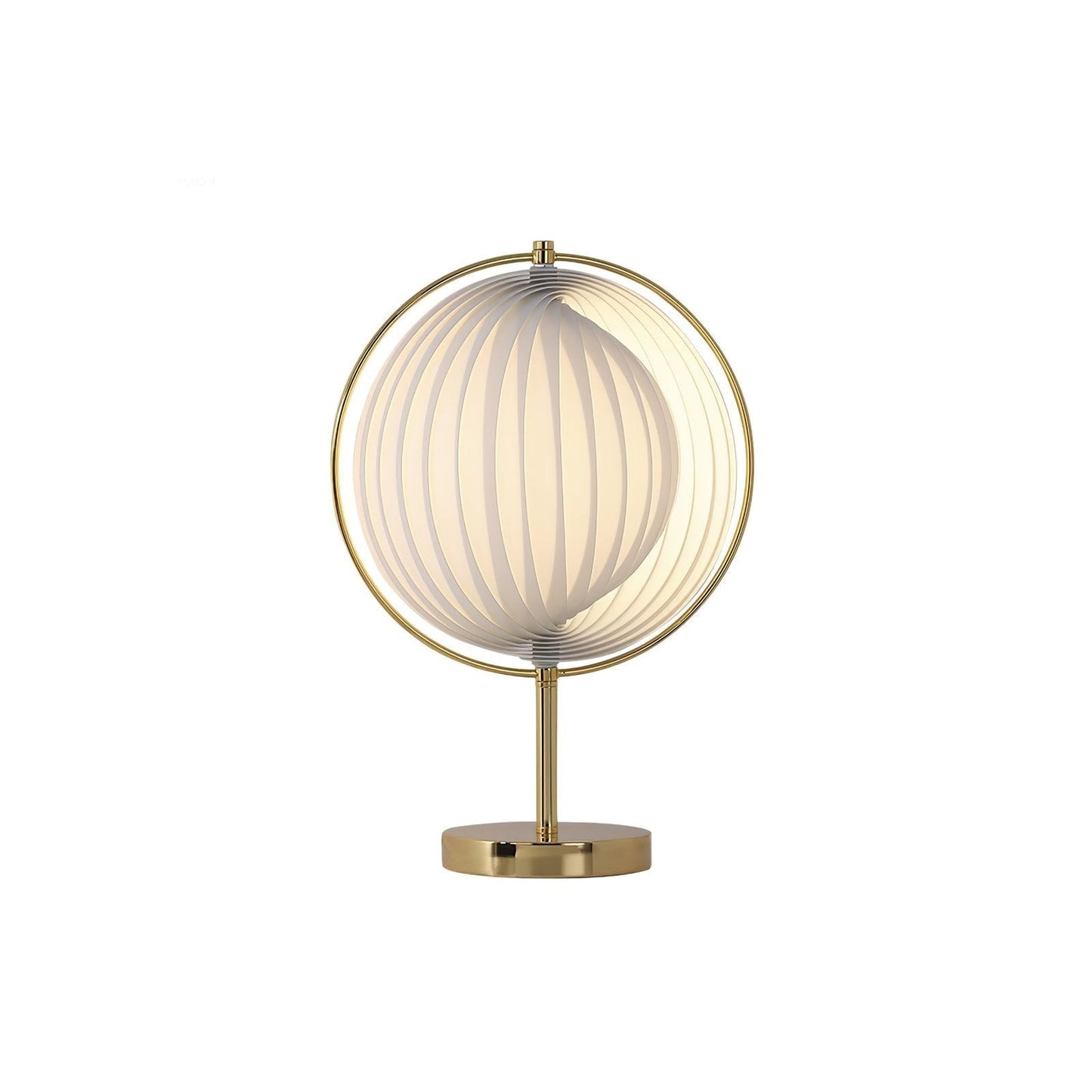Stylish Moon Glass Desk Lamp