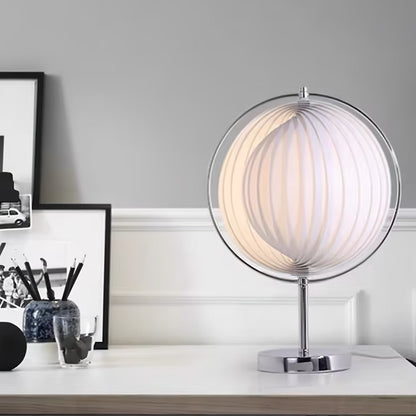 Stylish Moon Glass Desk Lamp