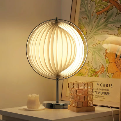 Stylish Moon Glass Desk Lamp