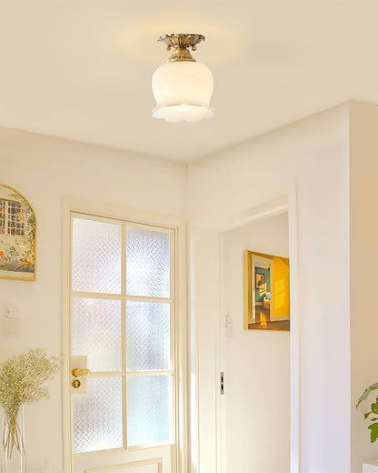 Classic Brass Pendant Light Fixture
