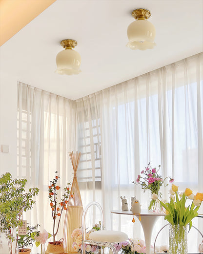 Classic Brass Pendant Light Fixture