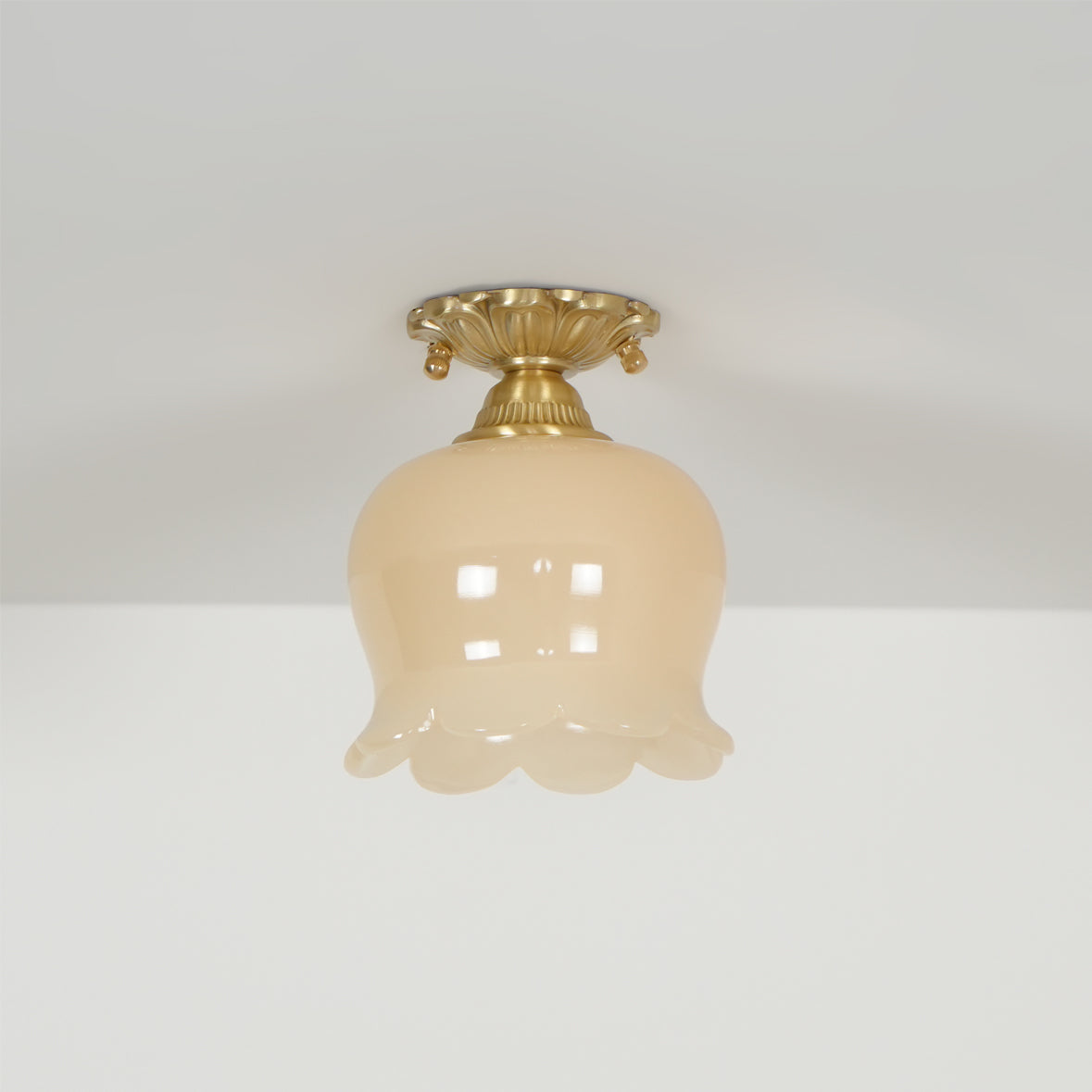 Classic Brass Pendant Light Fixture
