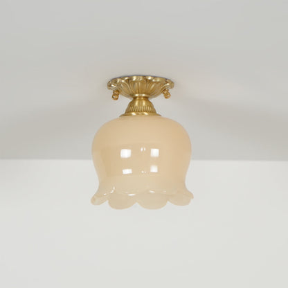 Classic Brass Pendant Light Fixture