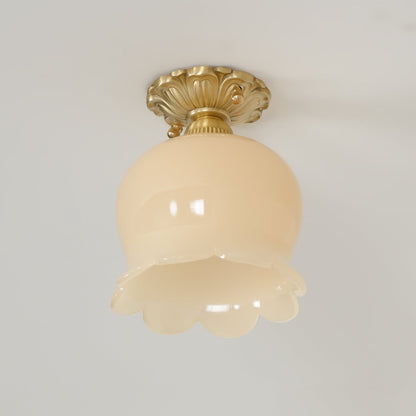Classic Brass Pendant Light Fixture