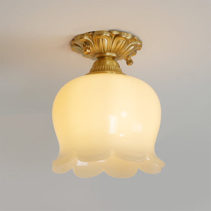 Classic Brass Pendant Light Fixture