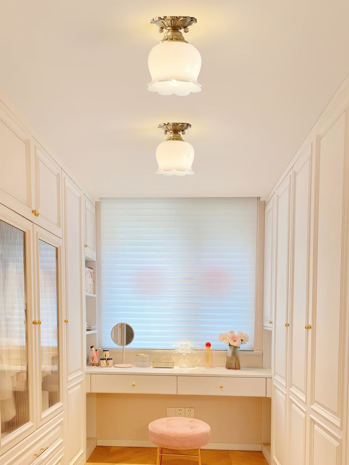 Classic Brass Pendant Light Fixture