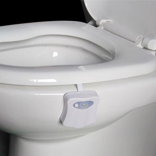 Colorful Automatic Toilet Night Light
