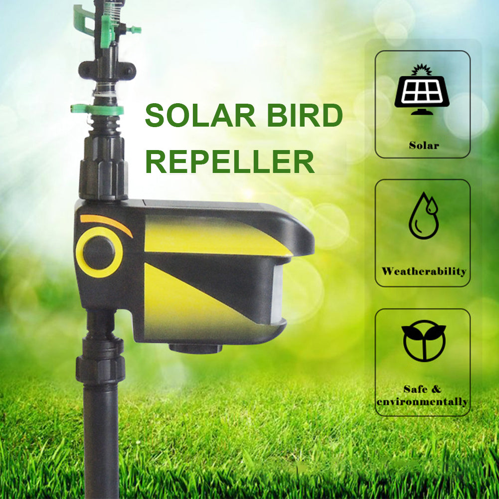 Solar Powered Motion Sensor Animal Repellent Sprinkler