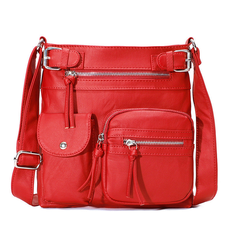 Practical Spacious Faux Leather Tote Bag - Cofik
