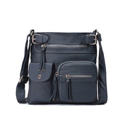Practical Spacious Faux Leather Tote Bag