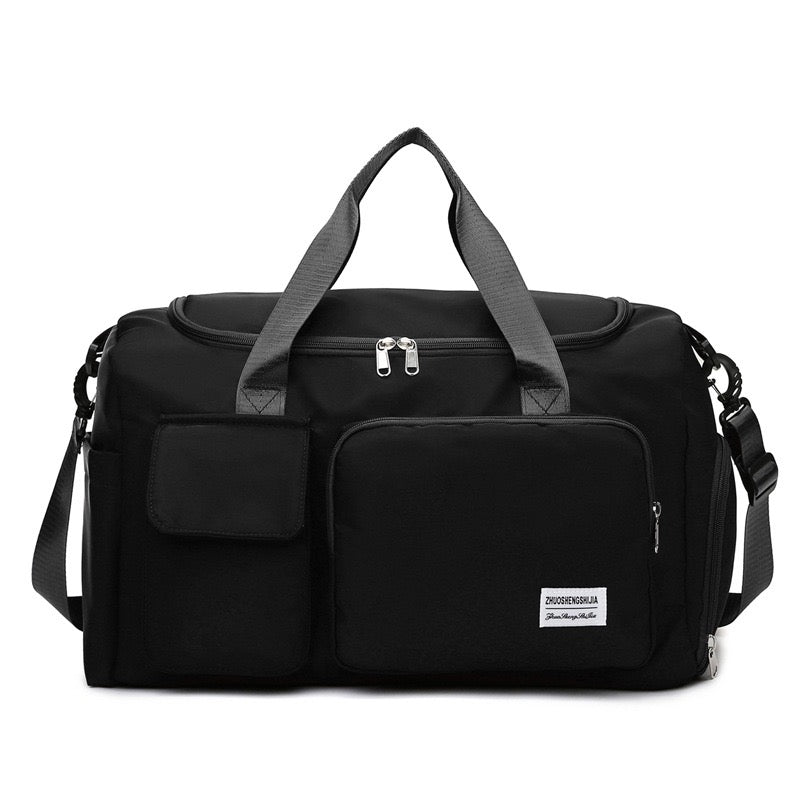 Waterproof Sports Duffel Bag with Multiple Pockets