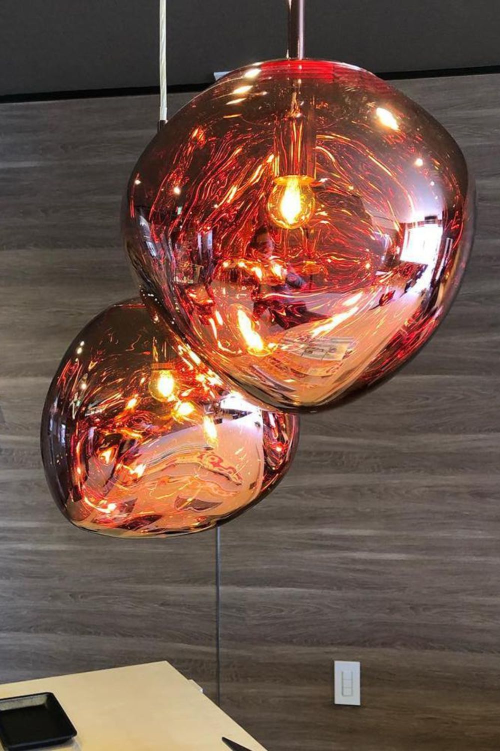 Luxury Copper Gold Pendant Light Fixture
