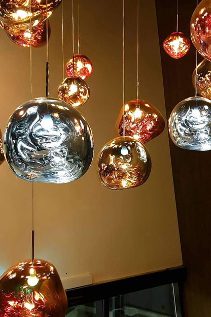 Luxury Copper Gold Pendant Light Fixture