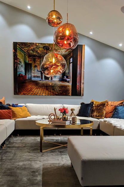 Luxury Copper Gold Pendant Light Fixture