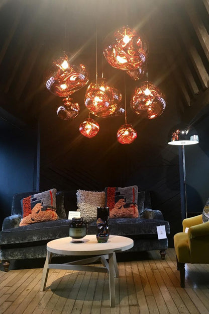 Luxury Copper Gold Pendant Light Fixture