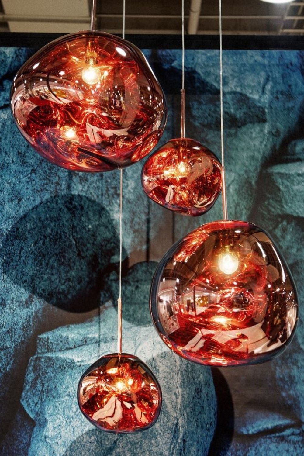 Luxury Copper Gold Pendant Light Fixture