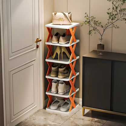 Compact Foldable Shoe Storage Rack