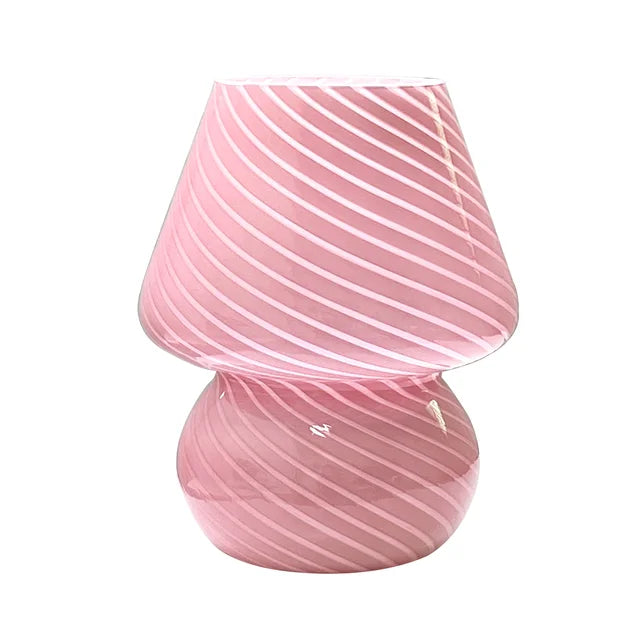 Beautiful Italian Glass Desk Lamp