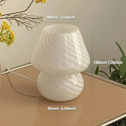 Beautiful Italian Glass Desk Lamp