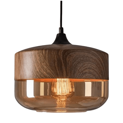 Simple Wood Pendant Light for Home Decor