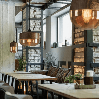 Simple Wood Pendant Light for Home Decor