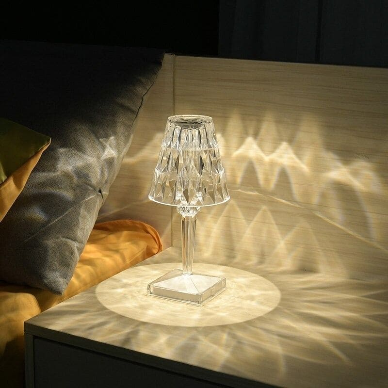 Luxurious Glass Table Light for Home