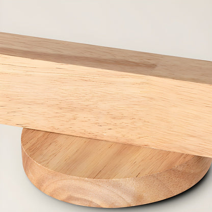 Rustic Wooden Ceiling Track Lighting 4 Light Fixtures