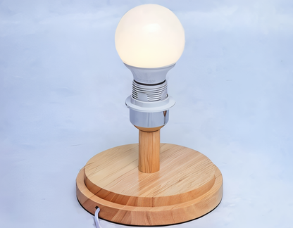 Rustic Bamboo Desk Lamp