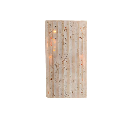 Earthtone Rock LED Wall Lamp