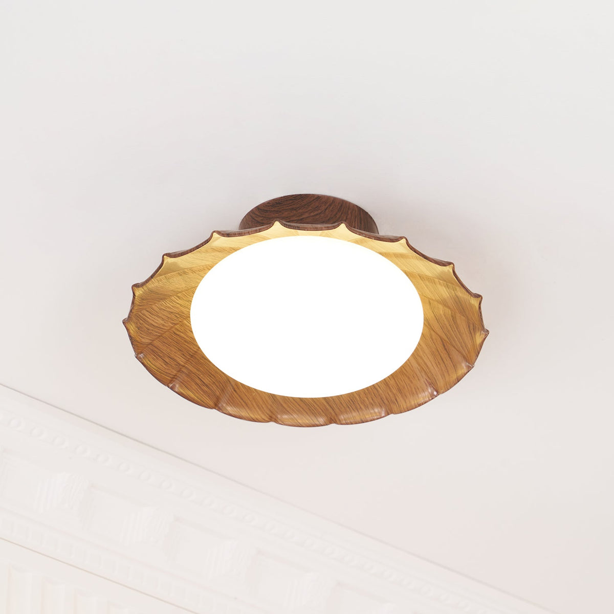 Soft White Round Ceiling Lamp Flush Mount Fixture
