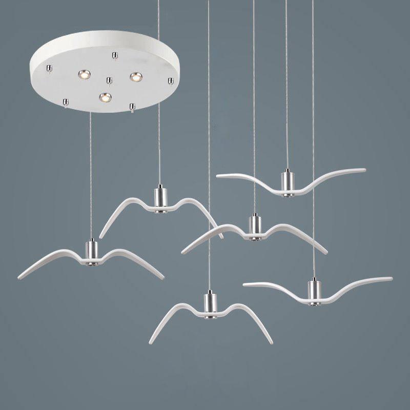 Coastal Style Resin Hanging Lamp