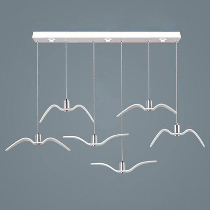 Coastal Style Resin Hanging Lamp