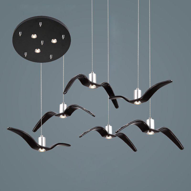 Coastal Style Resin Hanging Lamp