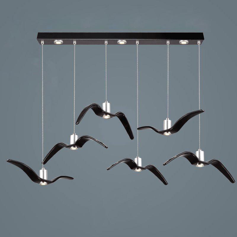 Coastal Style Resin Hanging Lamp