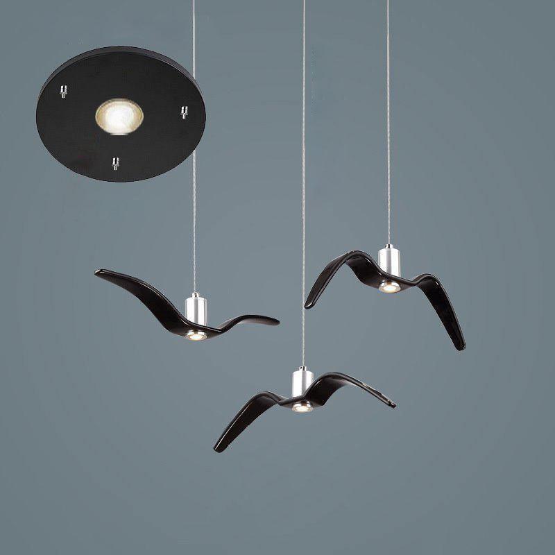 Coastal Style Resin Hanging Lamp